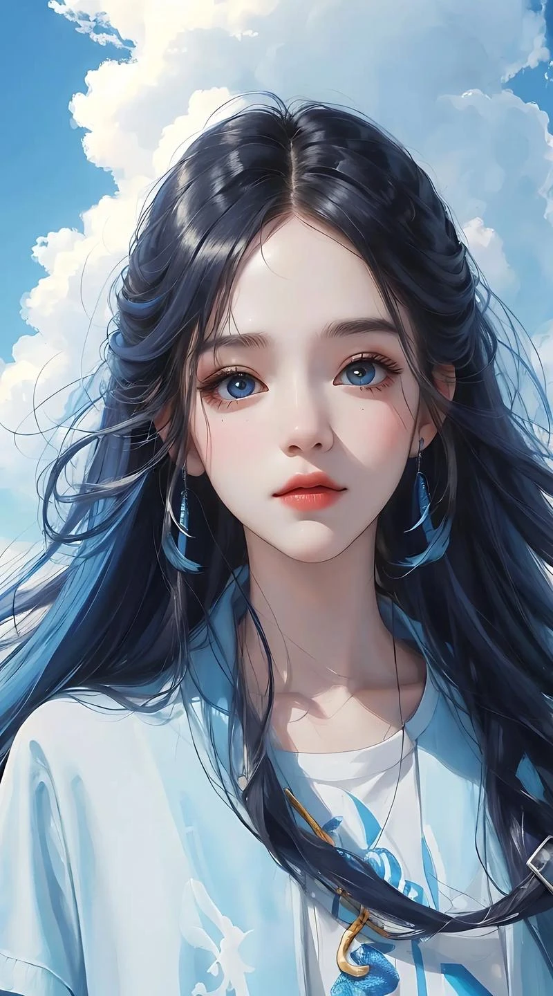 蓝色喜鹊